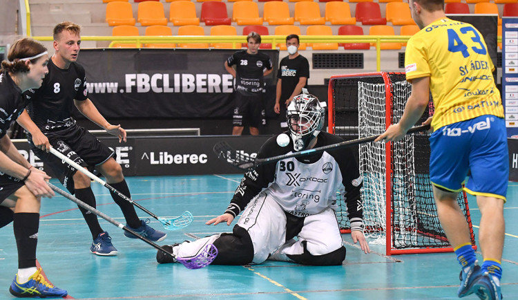 Nevydařený úvod libereckých florbalistů. V prvním kole doma podlehli Ostravě