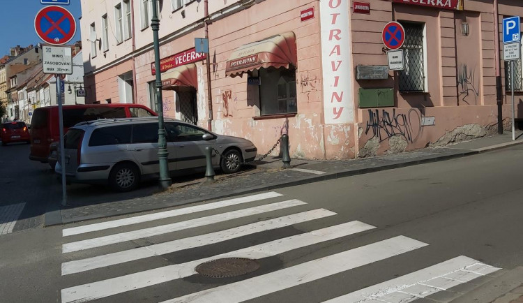 Foto z místa nehody