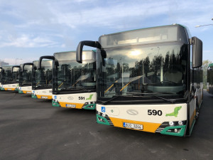 Dopravní podnik nasadí do provozu deset nových kloubových autobusů na zemní plyn