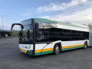 Dopravní podnik nasadí do provozu deset nových kloubových autobusů na zemní plyn