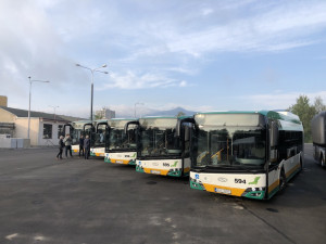 Dopravní podnik nasadí do provozu deset nových kloubových autobusů na zemní plyn