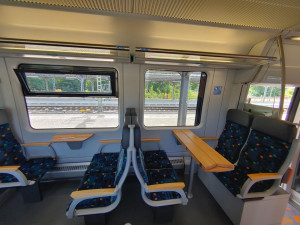Die Länderbahn modernizuje flotilu vlaků. Nově nabízí wifi nebo velkorozměrovou mapu na toaletě