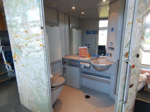 Die Länderbahn modernizuje flotilu vlaků. Nově nabízí wifi nebo velkorozměrovou mapu na toaletě