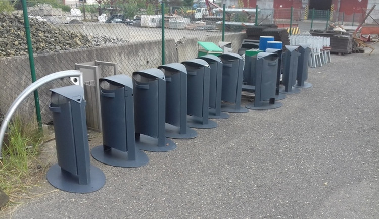 Nové odpadkové koše