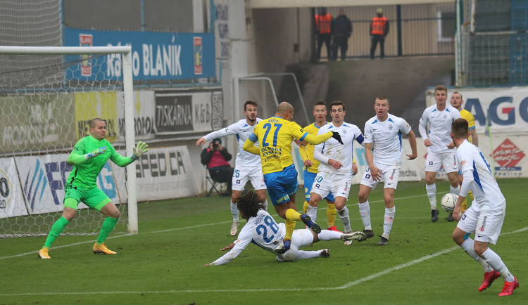 Brali bychom bod, tři jsou fantazie, řekl po utkání v Teplicích brankář Knobloch