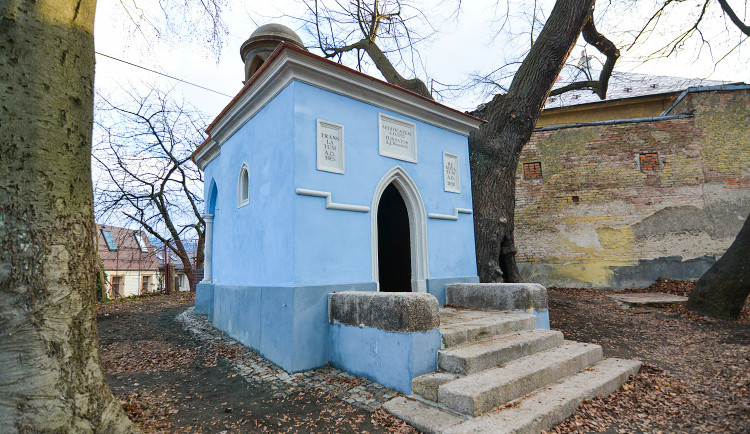 V Liberci skončila obnova kaple božího hrobu, je nebesky modrá