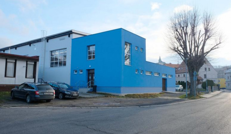 nová fasáda sportovní hala