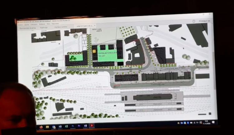 Propojení autobusáku s vlakovým nádražím? Město představilo strategický záměr