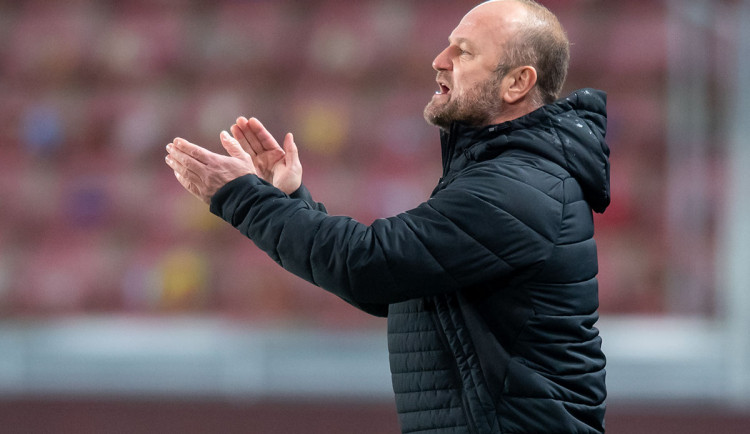 Mělo to grády, zhodnotil utkání na Spartě trenér Slovanu Pavel Hoftych