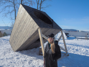 Vyhlídka na hvězdnou oblohu, kterou by Eliška ráda umístila v Jizerkách