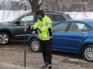 Rychlejší zaměření místa nehody umožní policii nové geodetické přístroje