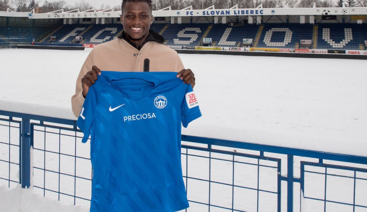 Ještě jedna posila. Slovan patří k nejlepším klubům v Česku, hlásí mladý útočník Adama Diamé