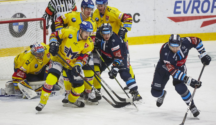 Tygři přetlačili Budějovice 4:2. Dvakrát se trefili Birner a Jelínek