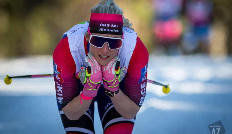 Český pohár v Břízkách ovládla Schützová. Soupeřkám to nandala ve sprintu i masáku