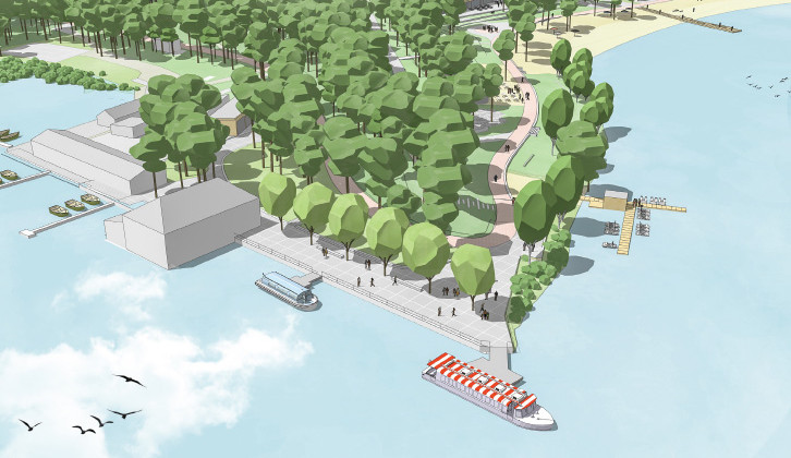 Pláži Máchova jezera by se podle studie měl vrátit lázeňský ráz