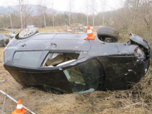 Foto z místa nehody