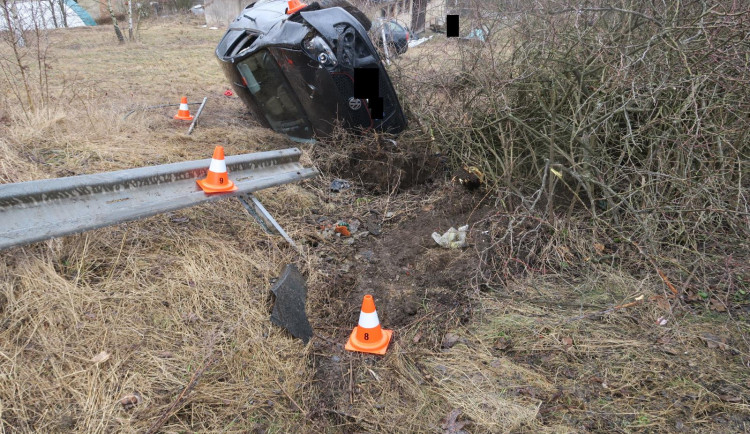 Foto z místa nehody