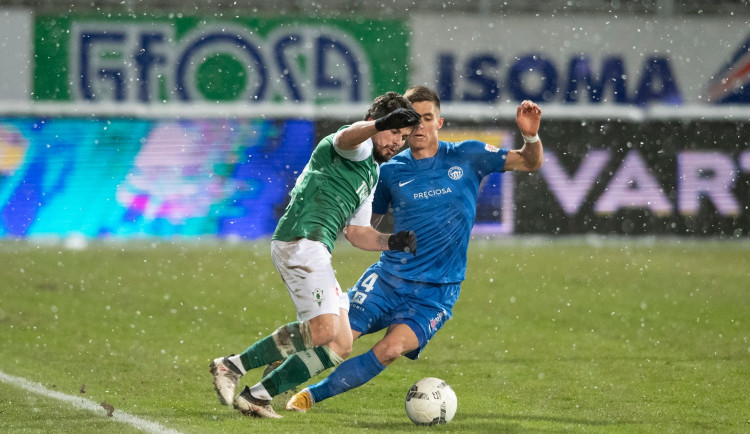 Podještědské derby pro Jablonec. Hlavou po rohu rozhodl Kubista