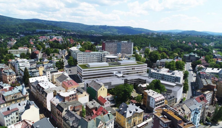 Na nový pavilon nemocnice si kraj půjčí 1,3 miliardy korun. Splácet bude deset let