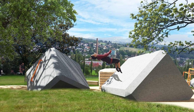 Vratislavický pumptrack sklízí spěch. Přibude k němu hřiště na parkour