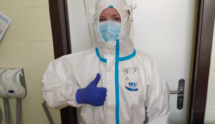 Liberecký záložák pomáhá na covidovém oddělení. Morální povinnost, říká Pavel Jurkovič