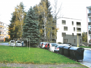 Vizualizace nového bytového domu, který by měl vyrůst na Střeleckém vrchu.