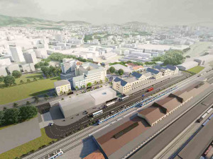 Kraj a Liberec chtějí na nádraží vybudovat přestupní dopravní terminál. Souhlas Správy železnic ale ještě nemají
