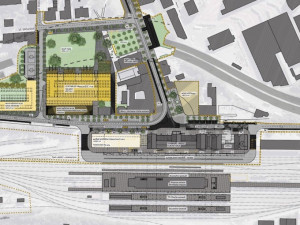 Kraj a Liberec chtějí na nádraží vybudovat přestupní dopravní terminál. Souhlas Správy železnic ale ještě nemají