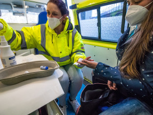 Na Fügnerce probíhalo testování na HIV. V květnu zamíří sanitka do Jablonce