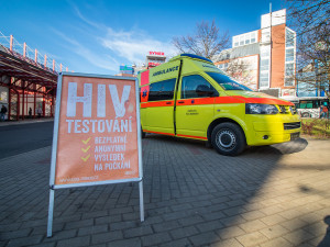 Na Fügnerce probíhalo testování na HIV. V květnu zamíří sanitka do Jablonce
