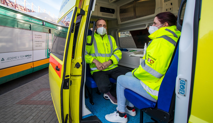 Na Fügnerce probíhalo testování na HIV. V květnu zamíří sanitka do Jablonce