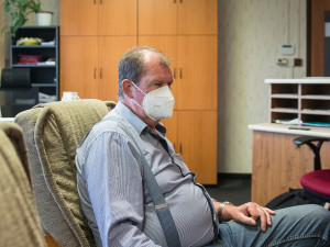 Starosta Bílé František Pospíšil.