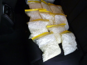 Celníci u Hrádku našli během kontroly deset kilo léku na výrobu pervitinu