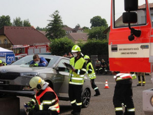 Dobrovolní hasiči z Frýdlantu vyhráli soutěž ve vyprošťování, pojedou na MČR