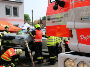 Dobrovolní hasiči z Frýdlantu vyhráli soutěž ve vyprošťování, pojedou na MČR