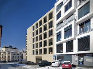 Dostavba Liliové ulice. Proluku naproti knihovně zaplní šestipodlažní dům