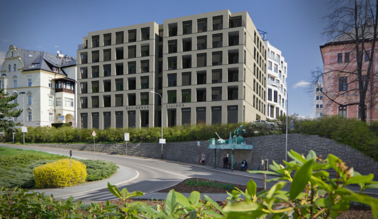 Dostavba Liliové ulice. Proluku naproti knihovně zaplní šestipodlažní dům