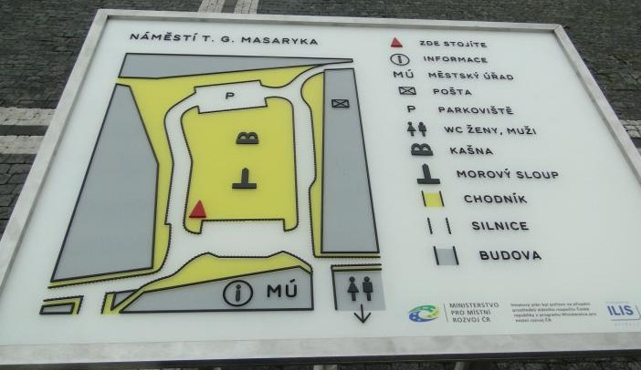 Stezka pro nevidomé a slabozraké v České Lípě