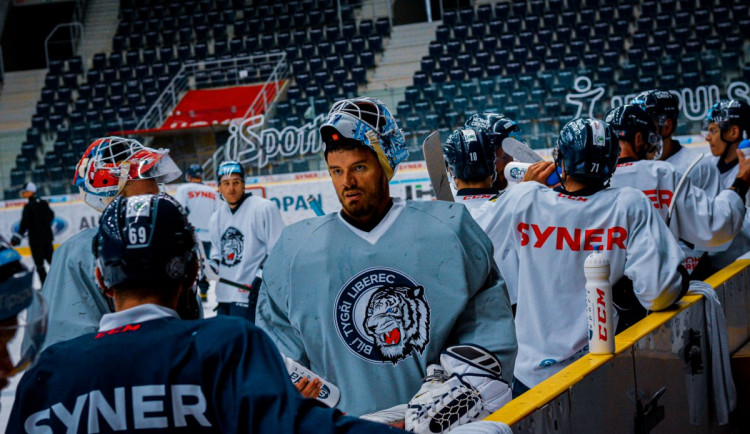 Příprava v plném počtu. Tygři trénují v kompletním složení se Šmídem i Filippim