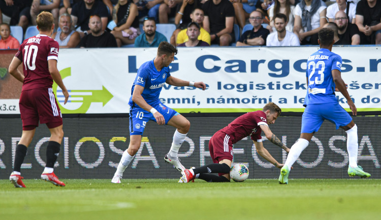 Nejvyšší domácí prohra. Sparta zvítězila v Liberci 5:0