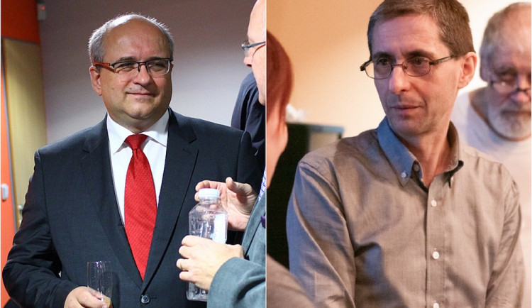 Miroslav Brzezina (vlevo) a Josef Šedlbauer