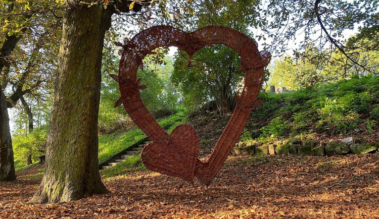 Největší proutěné srdce v České republice