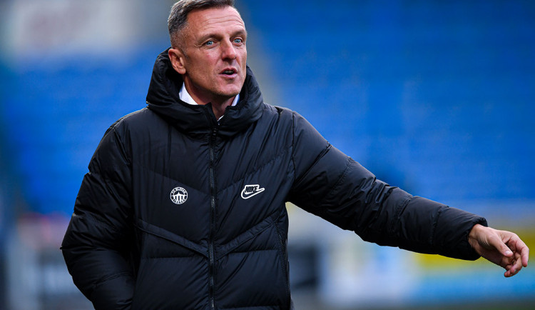 Věci, které děláme v tréninku, jsou už vidět i v zápase, hodnotil vítezství nad Sigmou trenér Kozel