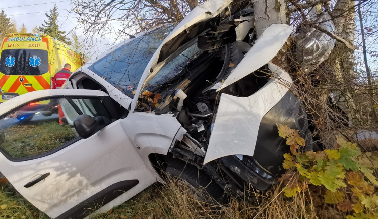 Foto z místa nehody