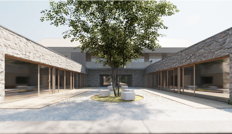 Vizualizace domova pro postižené v Nové Vsi u Chrastavy