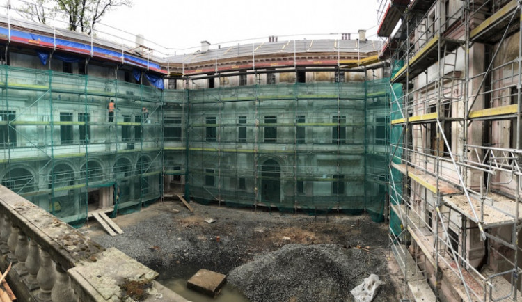 Přestavba Liebiegova paláce bude o čtvrtinu dražší, vyjde na víc než čtvrt miliardy