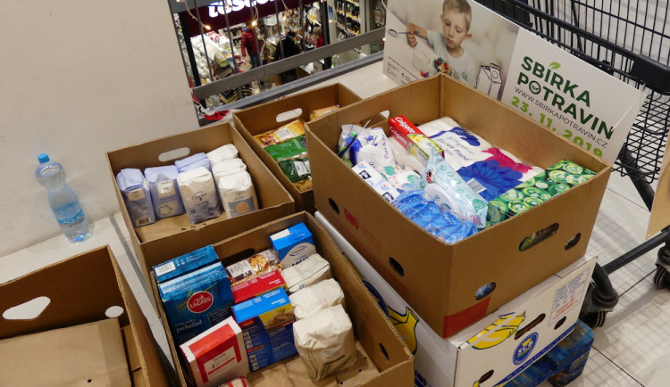 Liberecká potravinová banka rozdělila víc potravin a drogerie než za loňský rok