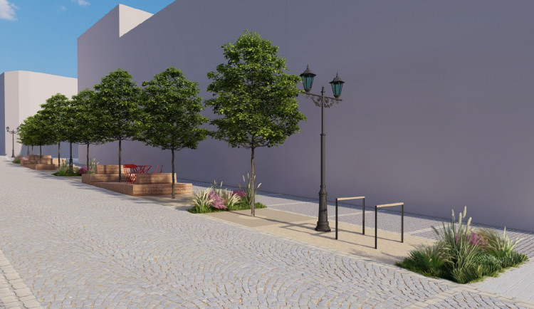 Změny v Moskevské. Na jaře tu vznikne stromořadí i nová mola