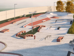 Nový skatepark v České Lípě by mohl být hotový již příští rok. Bude vhodný i pro parkour