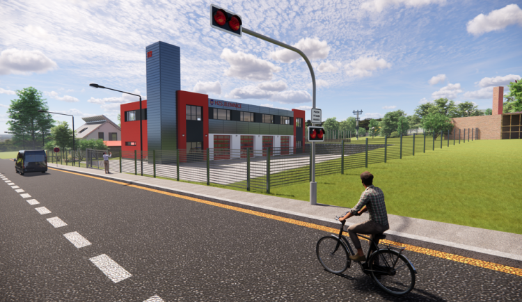 Vizualizace stanice Jilemnice